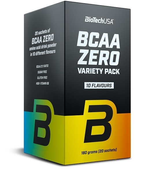 BioTech (USA) BCAA Zero Variety Pack 10 flavours (180 грамм)