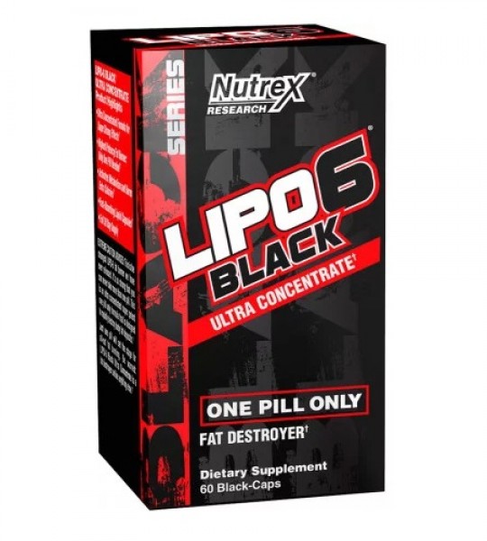 Nutrex Lipo 6 Black Ultra Concentrate 1 капс