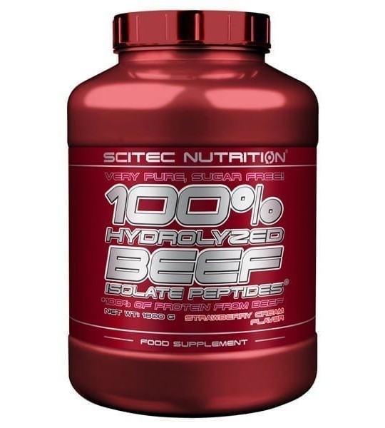 Scitec Nutrition 100% Hydrolyzed Beef Isolate Peptides 1800 грам