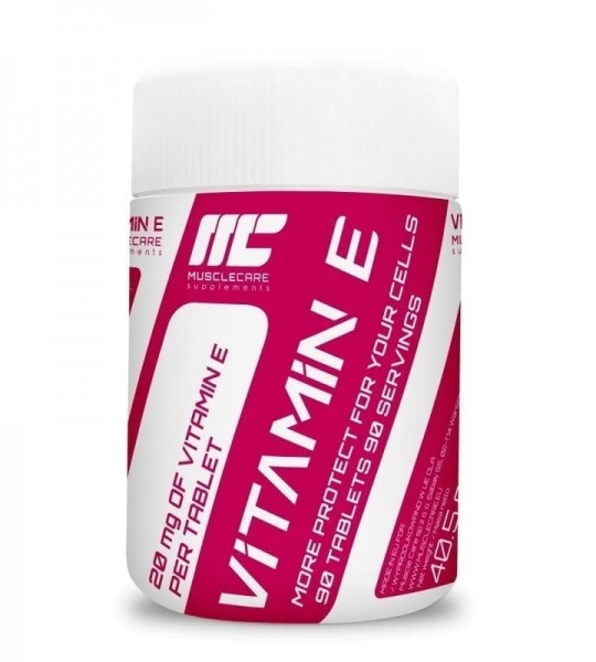 Muscle Care Vitamin E 20 мг (90 табл)