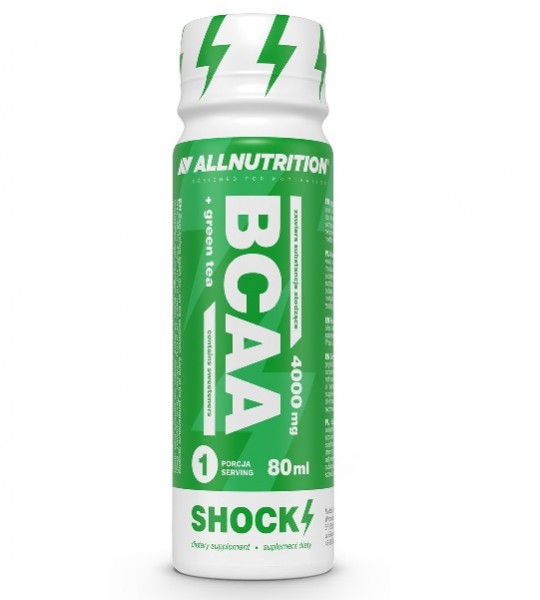 AllNutrition BCAA +green tea Shock 80 мл