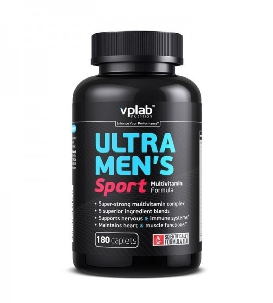VPLab Ultra Mens Sport Multivitamin Formula (180 caps)