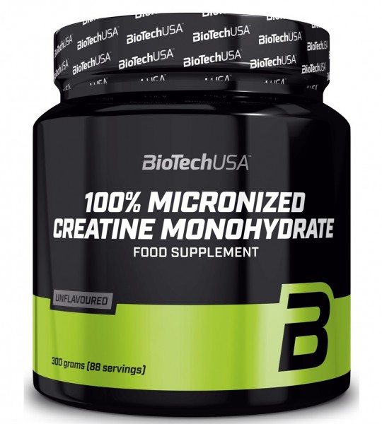 BioTech (USA) 100% Creatine Monohydrate 300 грам