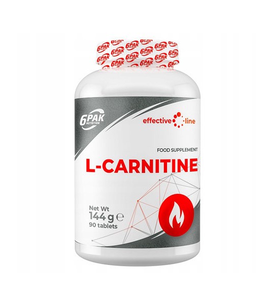 6PAK Nutrition L-Carnitine 90 табл