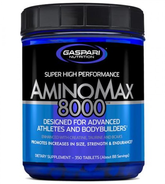 Gaspari Nutrition AminoMax 8000 (350 табл)