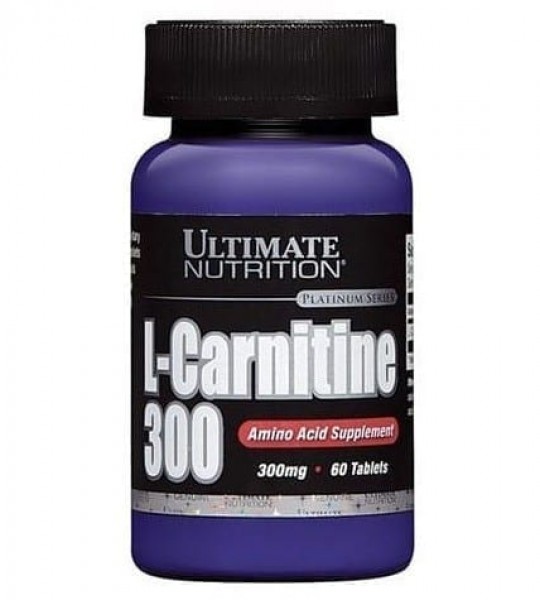 Ultimate Nutrition L-Carnitine 300 mg (60 табл)