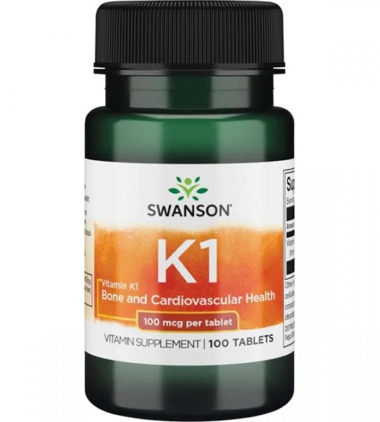 Swanson Vitamin K1 100 мкг (100 табл)