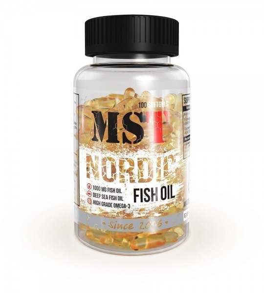 MST Nordic Fish Oil Omega 3 90 капс