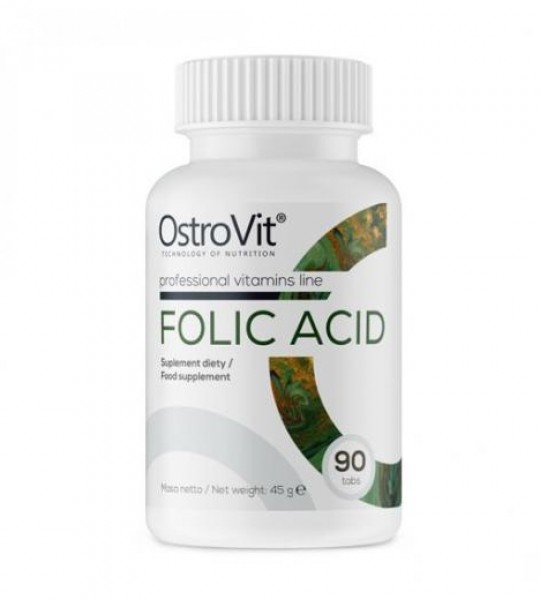 OstroVit Folic Acid 90 табл