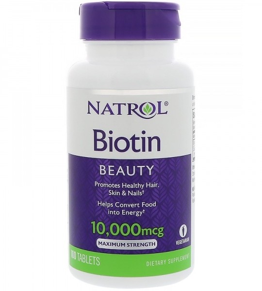 Natrol Biotin 10 000 мкг (100 табл)