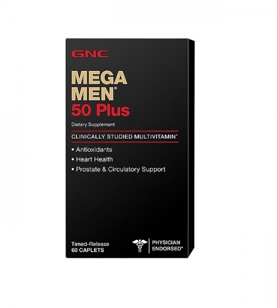 GNC Mega Men 50 Plus (60 табл)