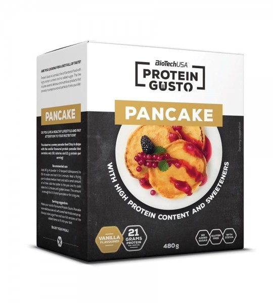 BioTech (USA) Protein Gusto Pancake 480 грамм
