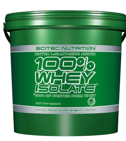 Scitec Nutrition 100% Whey Isolate 4000 грамм