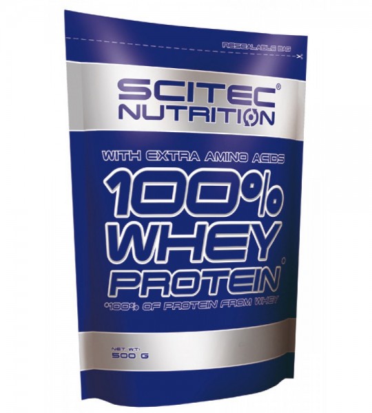 Scitec Nutrition 100% Whey Protein 500 грам