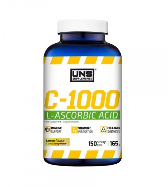 UNS Vit C-1000 L-Ascorbic Acid 165 грам