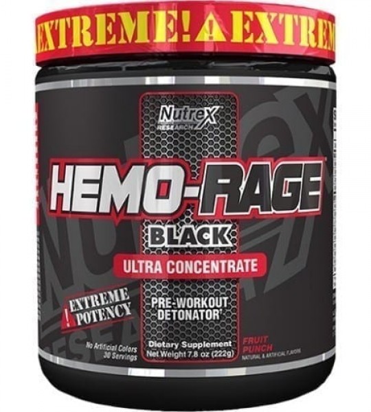 Nutrex Hemo Rage Black Ultra Concentrate 255 грамм