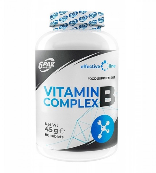 6PAK Nutrition Vitamin B Complex 90 табл
