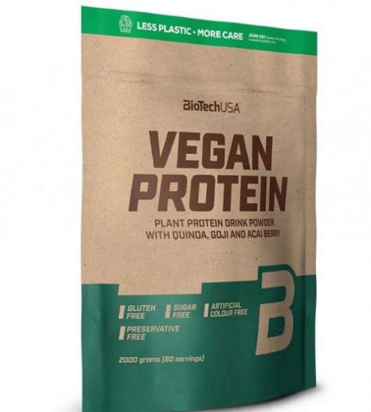 BioTech (USA) Vegan Protein 2000 грам
