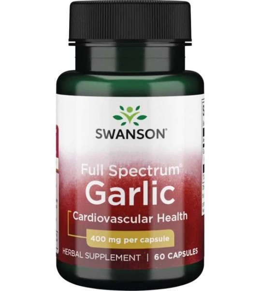Swanson Garlic 400 мг (60 капс)