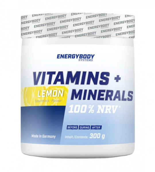 Energybody Systems Vitamins + Minerals 300 грам