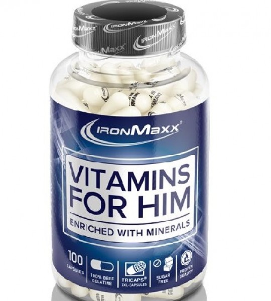 IronMaxx Vitamins for Him 100 капс
