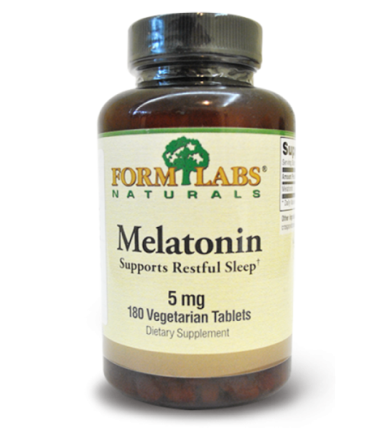 Form Labs Naturals Melatonin 5 мг (180 табл)