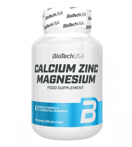 BioTech (USA) Calcium Zinc Magnesium 100 табл