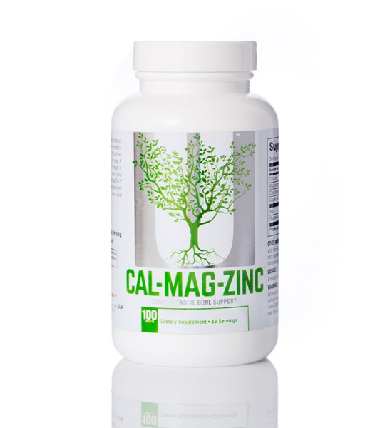 Universal Nutrition Calcium Zinc Magnesium 100 табл