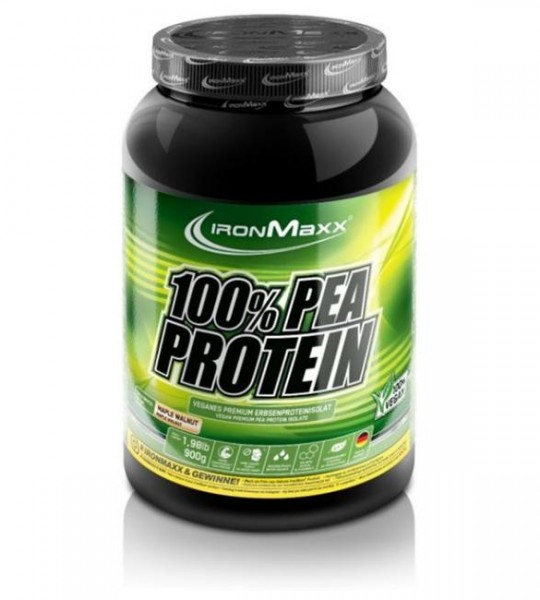 IronMaxx 100% Pea Protein (900  грам)