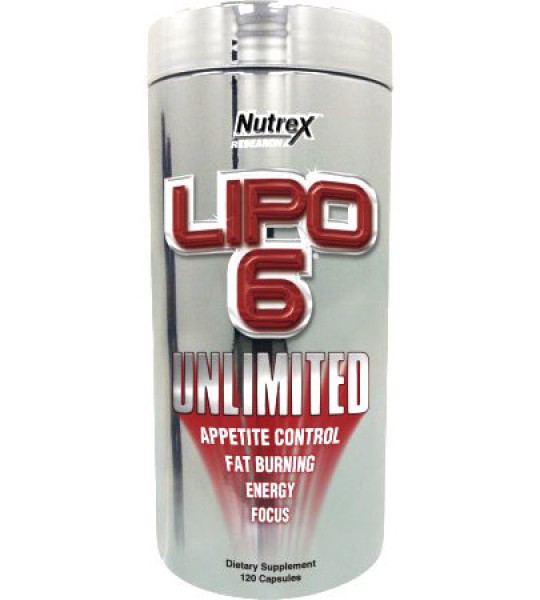 Nutrex Lipo-6 Unlimited (120 caps)