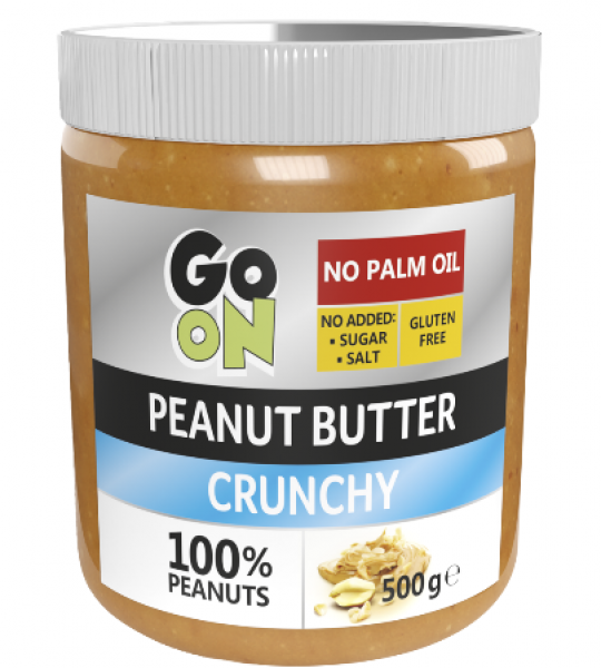 Go On Peanut Butter 100% Crunchy (500 грам)