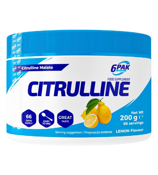 6PAK Nutrition Citrulline 200 грам