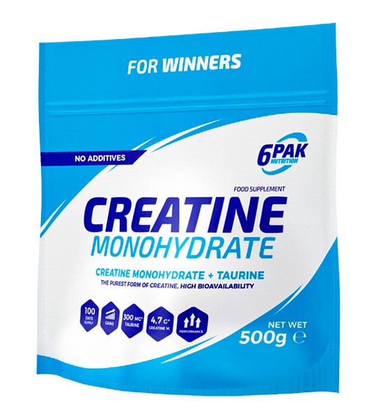 6PAK Nutrition Creatine Monohydrate 500 грам