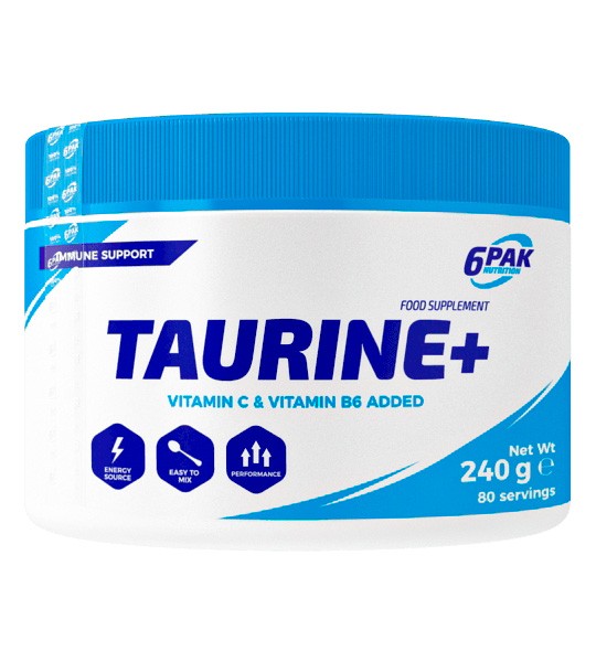 6PAK Nutrition Taurine+ (240 грамм)