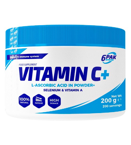 6PAK Nutrition Vitamin C+ (200 грамм)