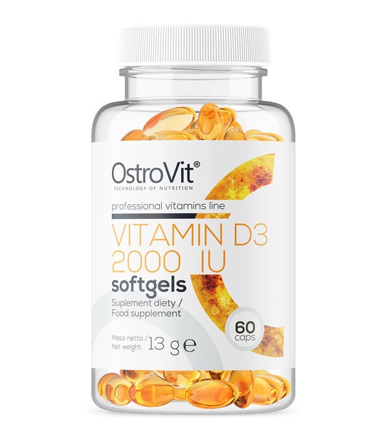 OstroVit Vitamin D3 2000 IU (60 капс)