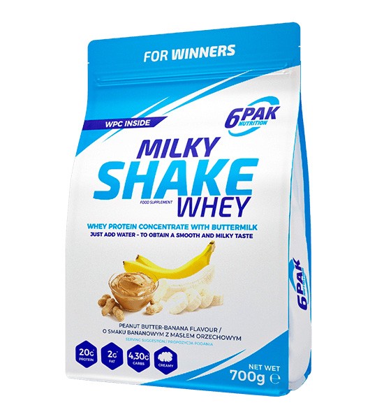 6PAK Nutrition Milky Shake Whey 700 грам