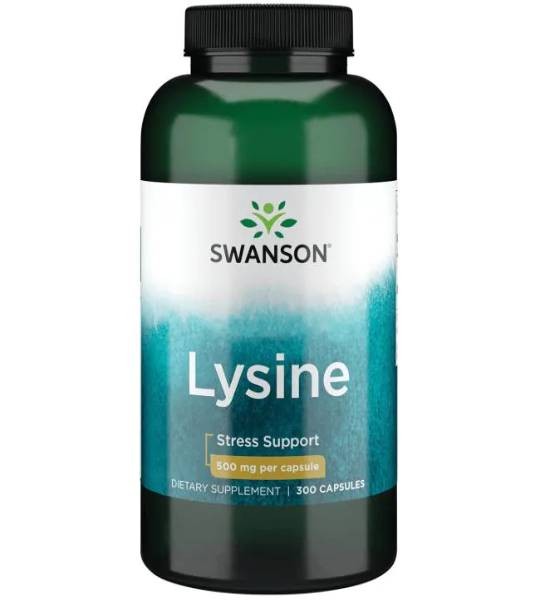 Swanson L-Lysine 500 мг (300 капс)