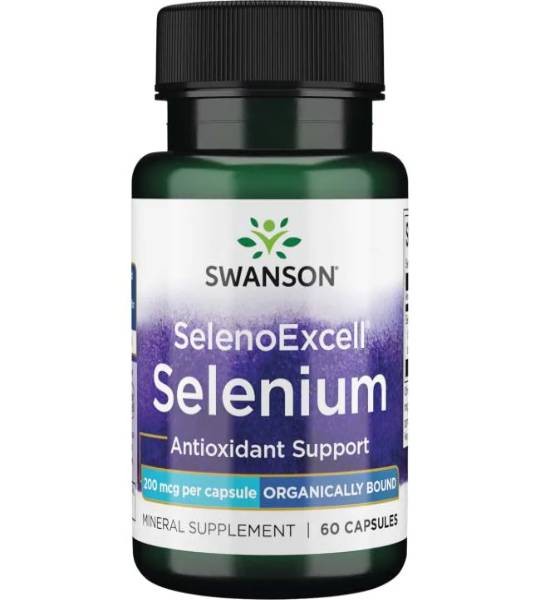 Swanson SelenoExcell Selenium 200 мг (60 капс)