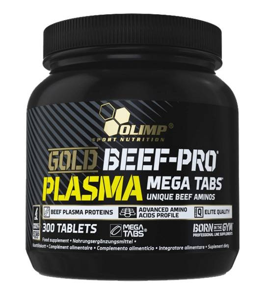 Olimp Gold Beef-Pro PLASMA Mega Tabs 300 табл
