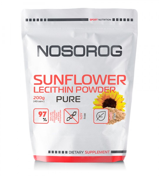 Nosorog Sunflower Lecithin Powder 200 грам