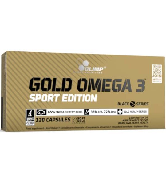 Olimp Gold Omega 3 Sport Edition (120 капс)