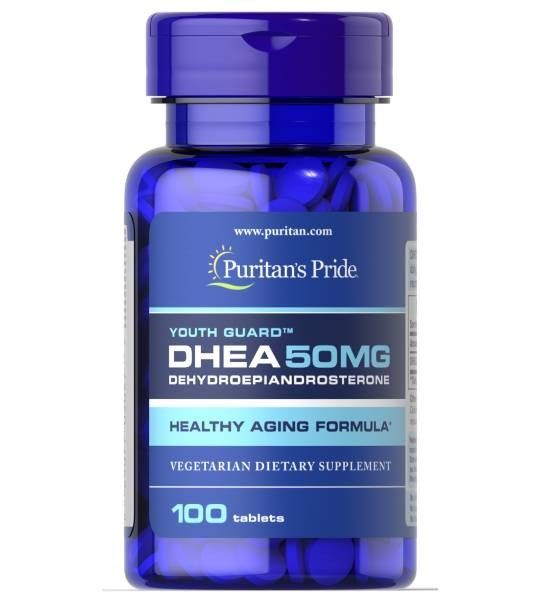 Puritan's Pride DHEA 50 мг (100 табл)
