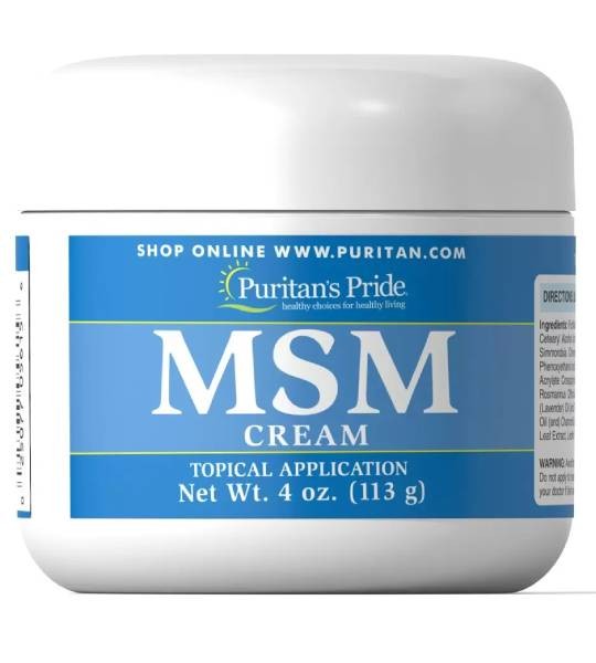 Puritan's Pride MSM Cream 113 грамм