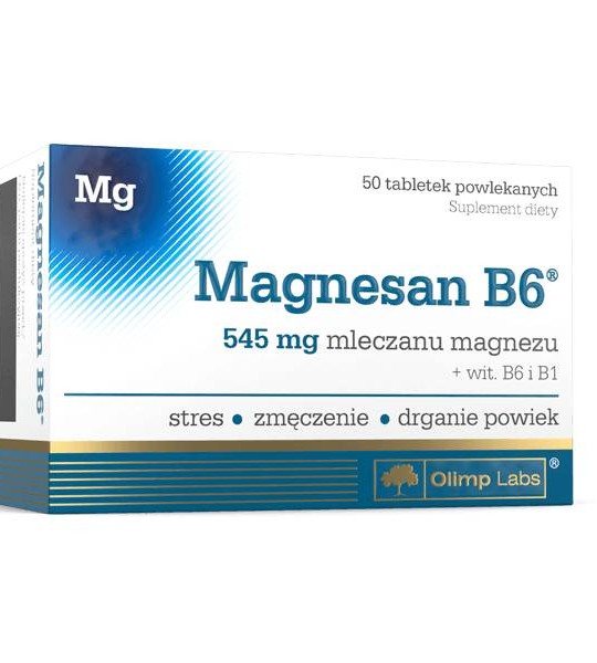 Olimp Magnesan 545 мг +vit. B6,B1 (50 табл)