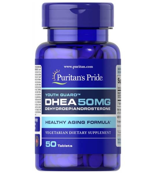 Puritan's Pride DHEA 50 мг (50 табл)