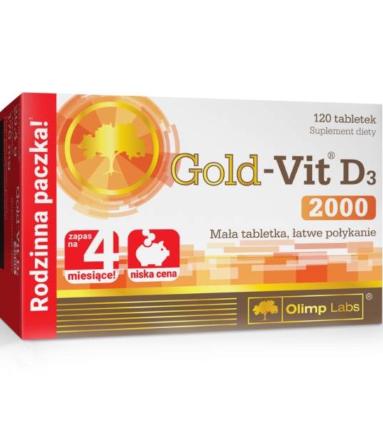 Olimp Gold-Vit D3 2000 (120 табл)