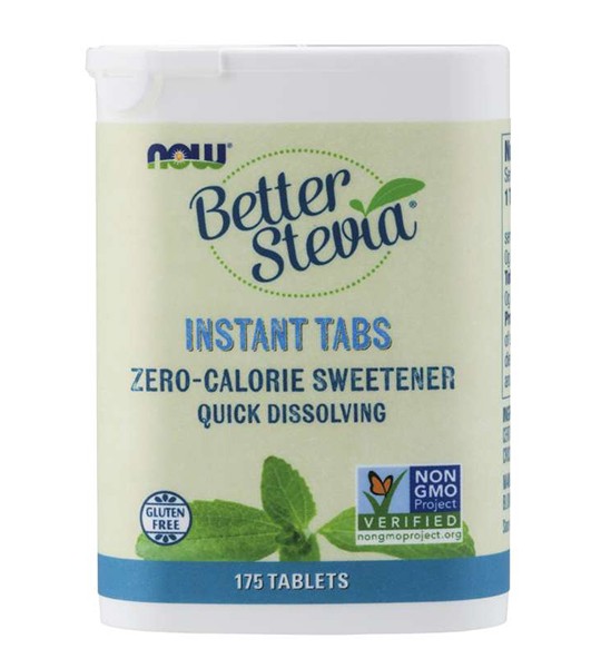 NOW Better Stevia Instant Tabs (175 табл)