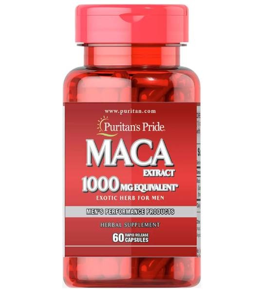 Puritan's Pride Maca Extract 1000 мг (60 капс)