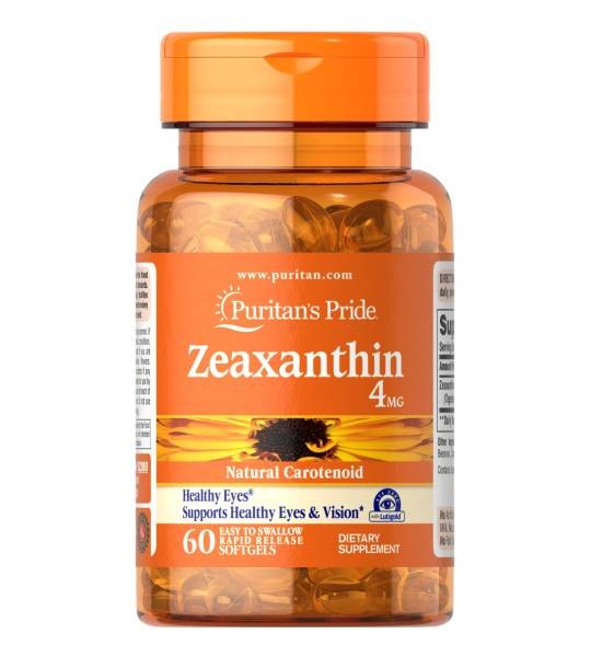 Puritan's Pride Zeaxanthin 4 мг (60 капс)